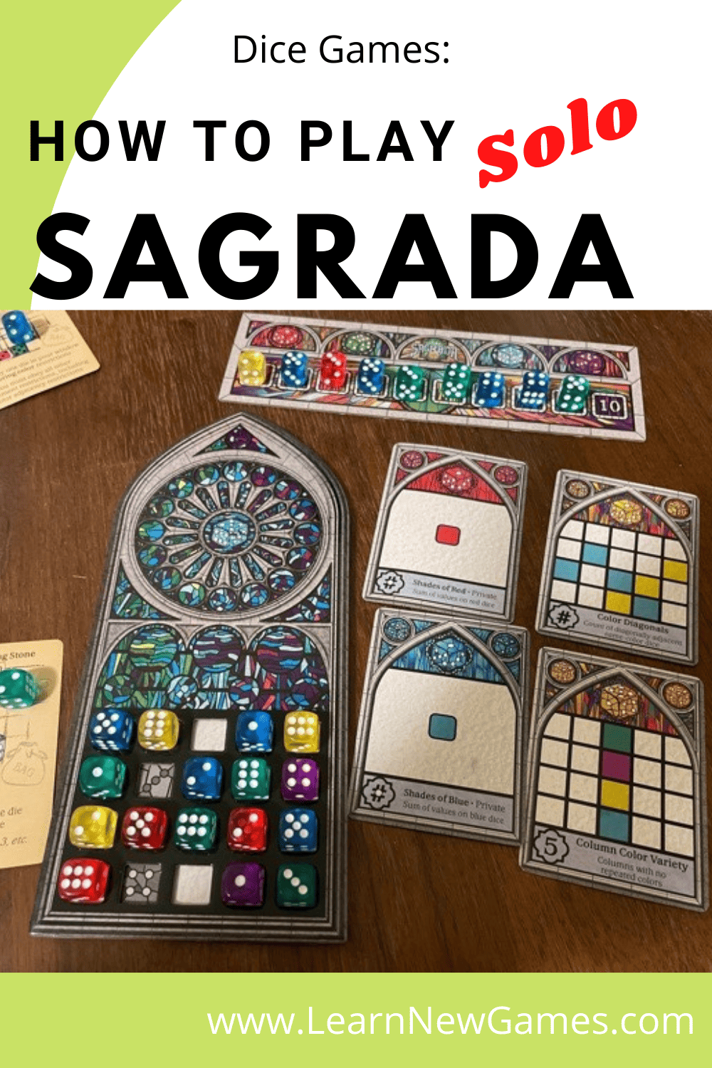 How To Playing Sagrada Solo W PDF Rules Learn New Games How To Playing Sagrada Solo W PDF Rules Learn New Games